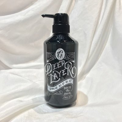 【シルク由来の洗浄成分でホームケアが変わる】ディープレイヤーシャンプーG(500ml)