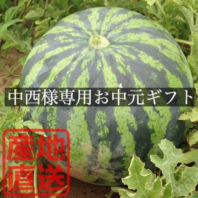 【中西様専用】新潟県産すいかお中元ギフト