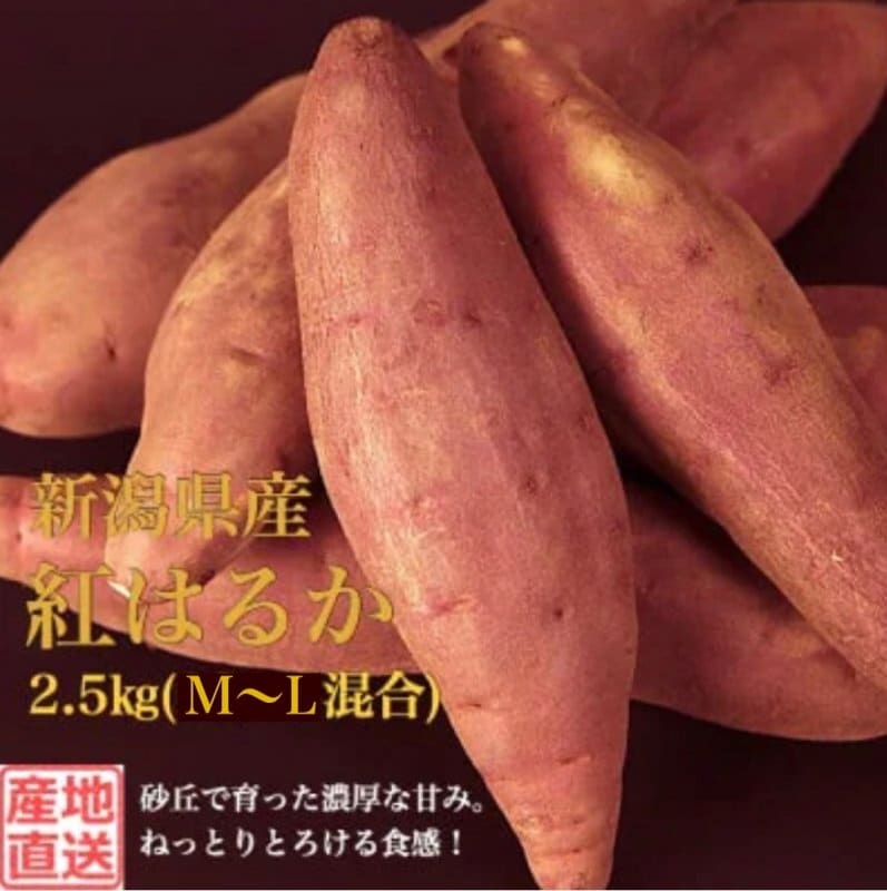 秀品】新潟県産さつまいも5kg(M~L混合)|渡部農園−WATABE FARM