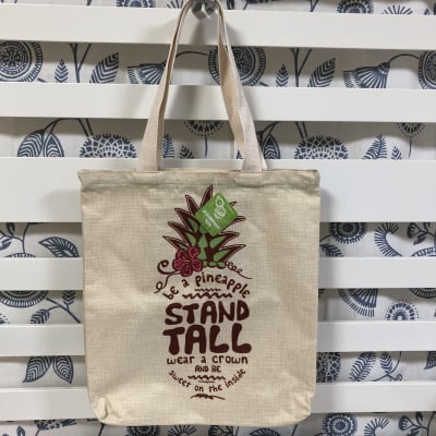 【Island Heritage】ウーブントートバッグ 〜 ビーア パイナップル 〜