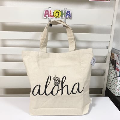 【SoHa Living】キャンバスエコ トート 〜フレッシュアロハ〜