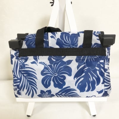 【Island Heritage】ショッピングカート トートバッグ 〜 ハイビスカス フローラル 〜