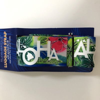 【Island Heritage】スーツケースベルト 〜 トロピカルアロハ 〜