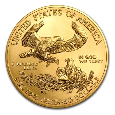 『イーグル金貨 1オンス 2018年製』アメリカ造幣局発行 ゴールドコイン 金貨