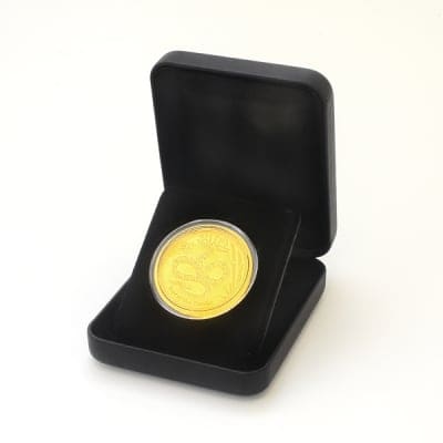 ☆送料無料☆『干支ヘビ金貨 1オンス 2013年製 クリアケース入り 専用BOX入り』 オーストラリアパース造幣局発行 31.1gの純金 24金 十二支 干支 巳 平成25年 《安心の本物保証》 【保証書付き・専用ボックス入り】