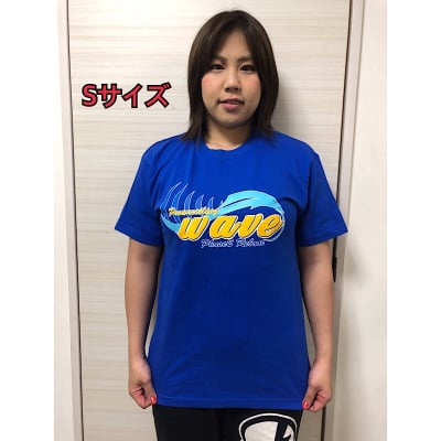 《Sサイズ》新WAVEロゴTシャツ〜ロイヤルブルー〜