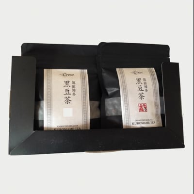 〜食べる〜黒豆茶(特選大粒) 炒り黒豆(120g×2)