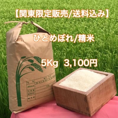 【特A受賞記念】【関東限定販売/送料無料】岩手の豊かな水と大地で栽培された新米「ひとめぼれ(精米)5㎏」