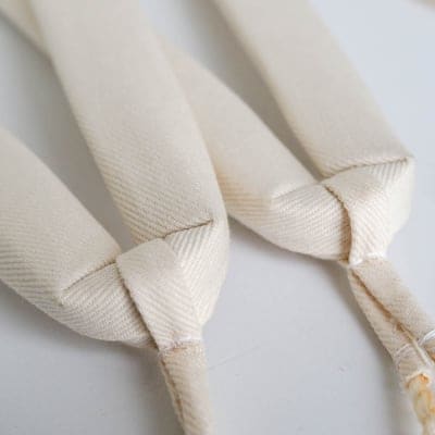 【鼻緒】カツラギ(白デニム)|下駄の通販をご利用時に「下駄の台」をお選びください