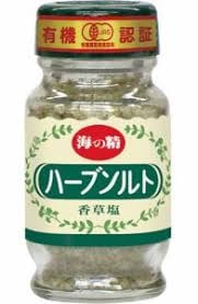 【お見切り品・SALE!】 海の精・有機ハーブソルト 55g/瓶