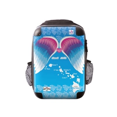 新色ALOHA!スーツケース リュック Sサイズ ハワイ州観光局掲載「All Hawaii」限定版 ハピネスウインググリーン【アロハ!企画対応】