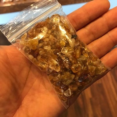 金運 シトリンさざれ石