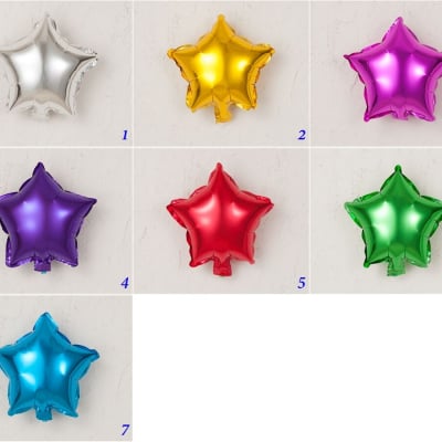 選べる アルミバルーン 25cm 星