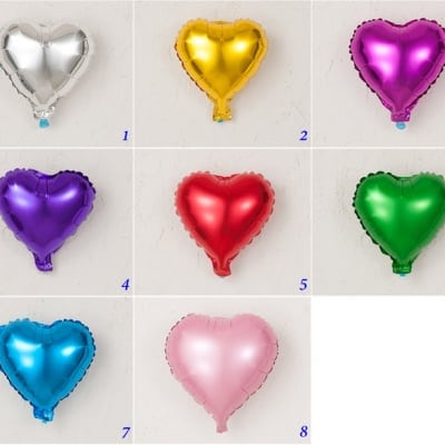 選べる アルミバルーン 25cm ハート
