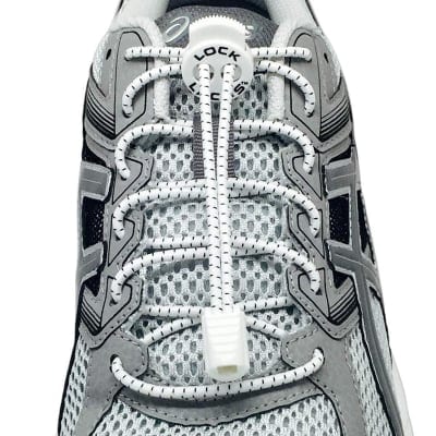 《単品》結ばない靴紐〜LOCK LACES〜《White》全米売り上げNo.1【正規販売店】