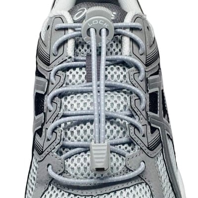 《単品》結ばない靴紐〜LOCK LACES〜《Cool Gray》全米売り上げNo.1【正規販売店】