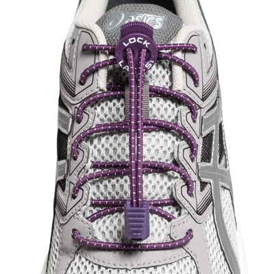《単品》結ばない靴紐〜LOCK LACES〜《Purple》 全米売り上げNo.1【正規販売店】