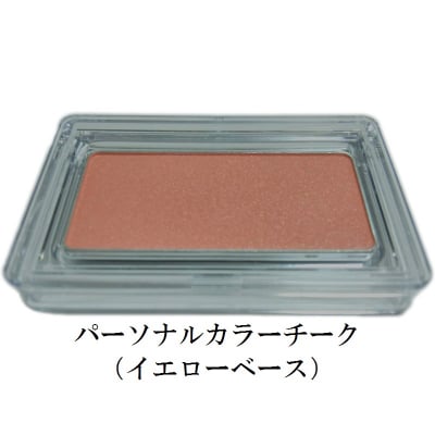 パーソナルカラーチーク◆イエローベース/ブルーベース