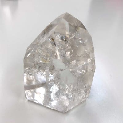 水晶ポイント ブラジル産天然非加熱水晶