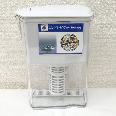 天然宝石フィルター・WORLD GEM WATER <スリランカ政府認証> ピッチャータイプ 浄水機能付き