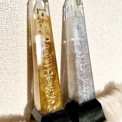 Hiro✡オリジナル オルゴナイト〜Orgonite〜オベリスクの盛り塩