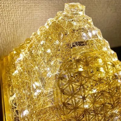 Hiro✡オリジナル オルゴライト®〜Orgolight〜ベッドサイドライト(ゴールド)【受注販売】