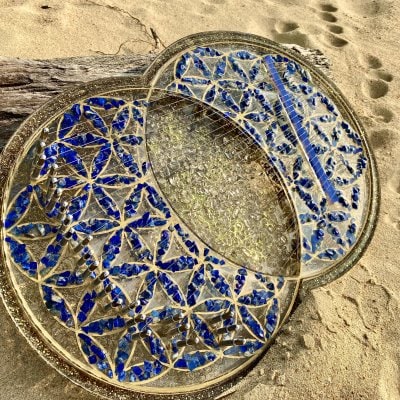 Hiro✡オリジナル オルゴナイト〜Orgonite〜ヴェシカパイシス型24弦オルゴンライアー【受注販売】
