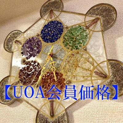 【1/9,10,11】メタトロンキューブ型時計 オンライン講座(教材)※UOA会員価格