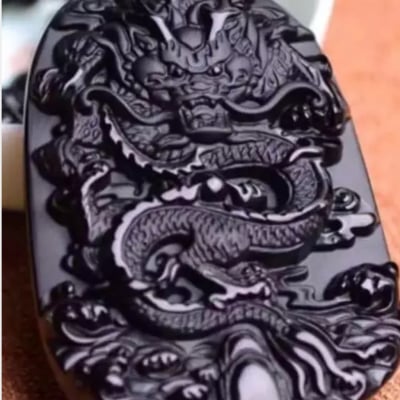 黒龍 ネックレス オブシディアン 広島 発送