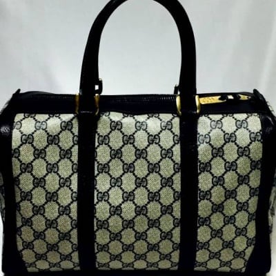 美品!オールドグッチGucciハンドバッグボストンバッグ