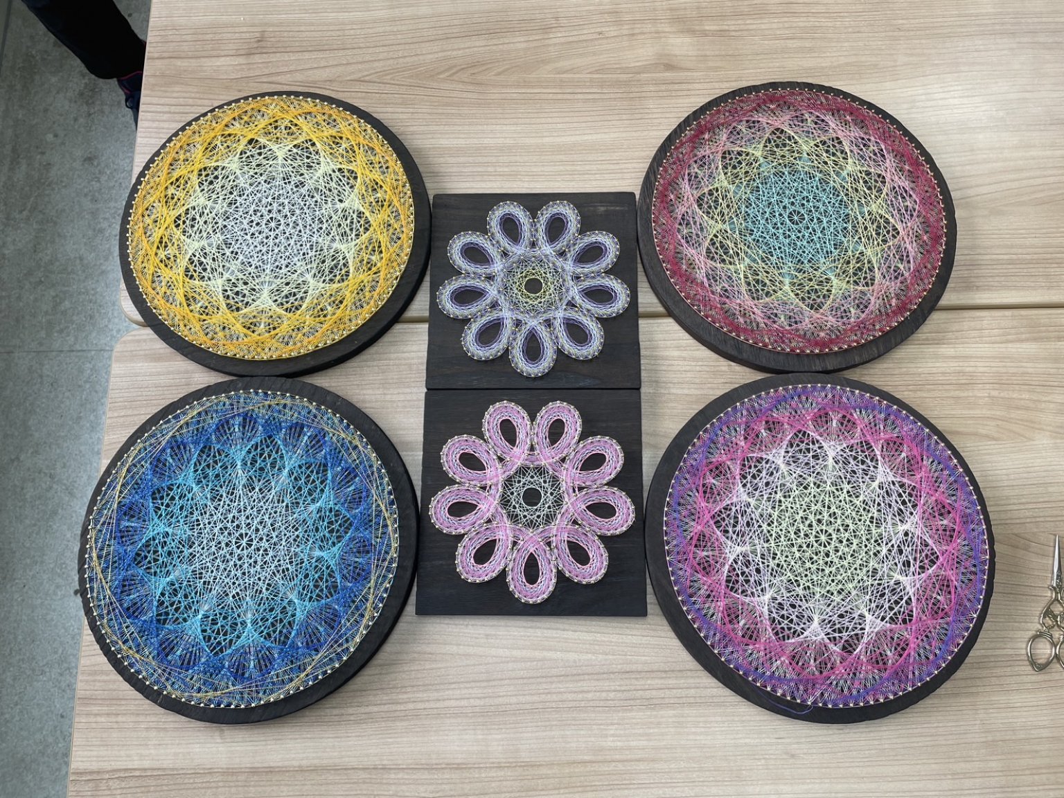 糸かけWS「cosmic flower」