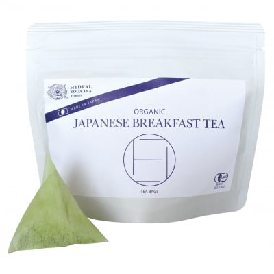 ティーバッグタイプ|オーガニック抹茶入りグリーンティー|Japanese Breakfast Tea (Organic Matcha & Green Tea 1st Flush) Teabags