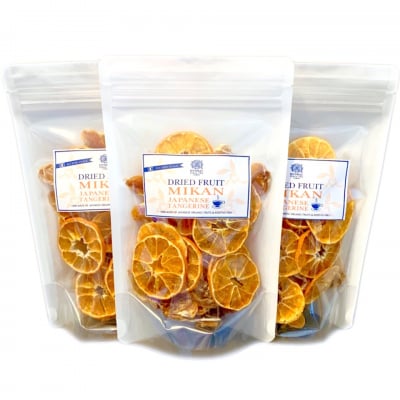 ウィンターセール8%OFF【大容量タイプ・ウェブ限定】オーガニックドライフルーツMIKAN72g×3袋セット|無農薬・保存料&砂糖一切不使用・国産|通常1袋12g→6倍の72g!!税抜¥2,161|上質なティータイムおやつ|ドライみかん|HYDRAL YOGA TEA