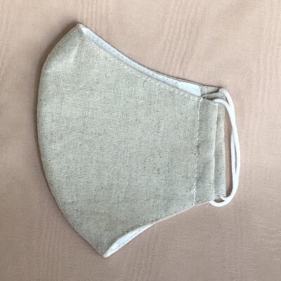 綿麻 女性用マスク *フィルターポッケット付*