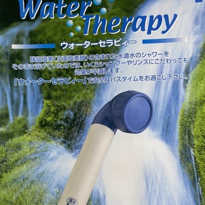 「素粒水」の出る浴室シャワー浄水器 ウォーターセラピー（フリー