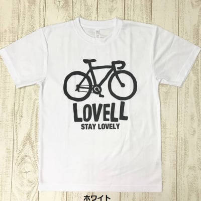 【500P高ポイント還元】【送料無料】ドライTシャツ ROAD BIKE ホワイト