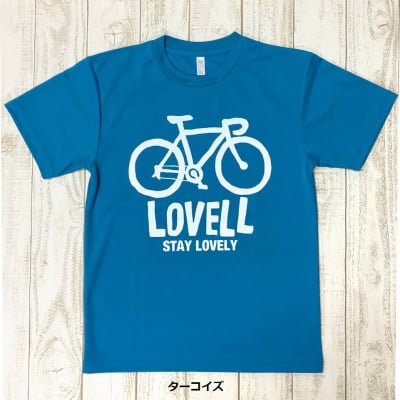 ドライTシャツ ROAD BIKE ターコイズ
