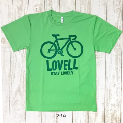 【夏準備フェア!500P高ポイント還元】【送料無料】ドライTシャツ ROAD BIKE ライム