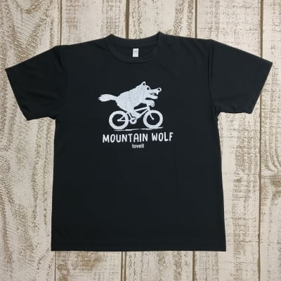 【500P高ポイント還元】【送料無料】ドライTシャツ MOUNTAIN WOLF1 NAVY