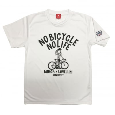 【送料無料】ドライTシャツ MIHO氏コラボモデル ホワイト