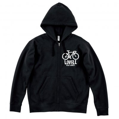 【2020新商品】ドライ ジップアップ パーカ ROAD BIKE ブラック