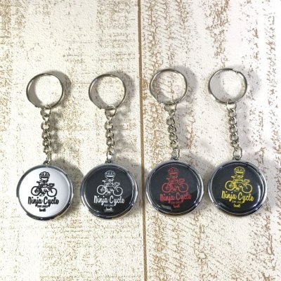【2020新商品】BUTTON KEYRING NINJA CYCLE