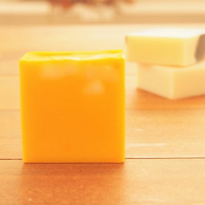 【美味しそうなオレンジの香り】ジューシーオレンジソープ(洗顔石けん)