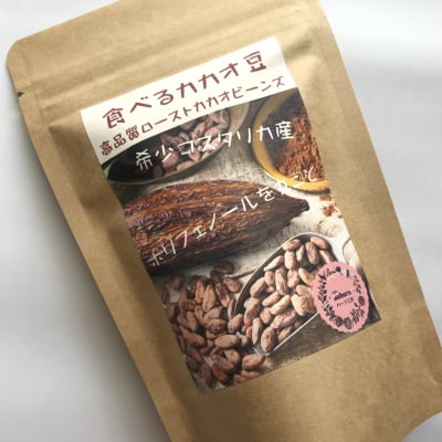 食べるカカオ豆/ファインローストカカオビーンズ2個セット