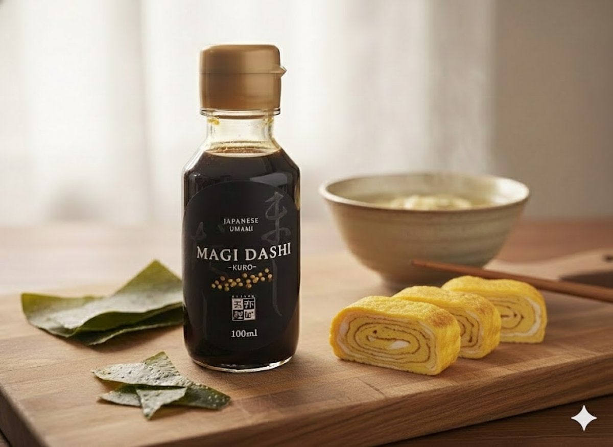 ◎ヴィーガン対応 ◎めんつゆ MAGI DASHI -マジダシ- 100%植物性万能つゆ 100cc◎ヴィーガンということを忘れるほどの美味しさ◎釜めし･煮物の味付けにも◎動物性原料、着色料、香料不使用◎