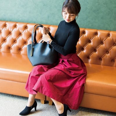 【オフィスでも使える!働く女性のための靴】lelysブーティー(ネイビー)21.5-25.5cm