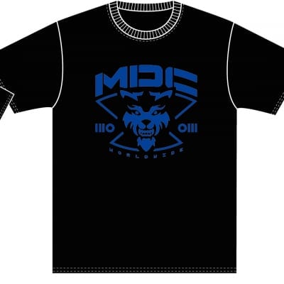 【MAD DOG CLUB】ロゴTシャツ(ブルー)XXXLサイズ