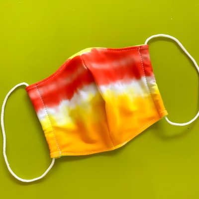 【ハイビスカスみぃ手作り】おくちマスク ホーガンタイプ