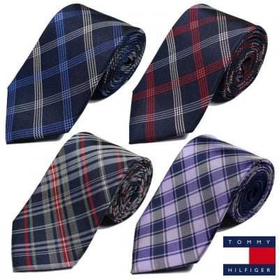 TOMMY HILFIGER/トミーヒルフィガーメンズネクタイチェック/送料無料【nt1173】