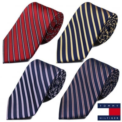 TOMMY HILFIGER/トミーヒルフィガーメンズネクタイストライプ/送料無料【nt1186】